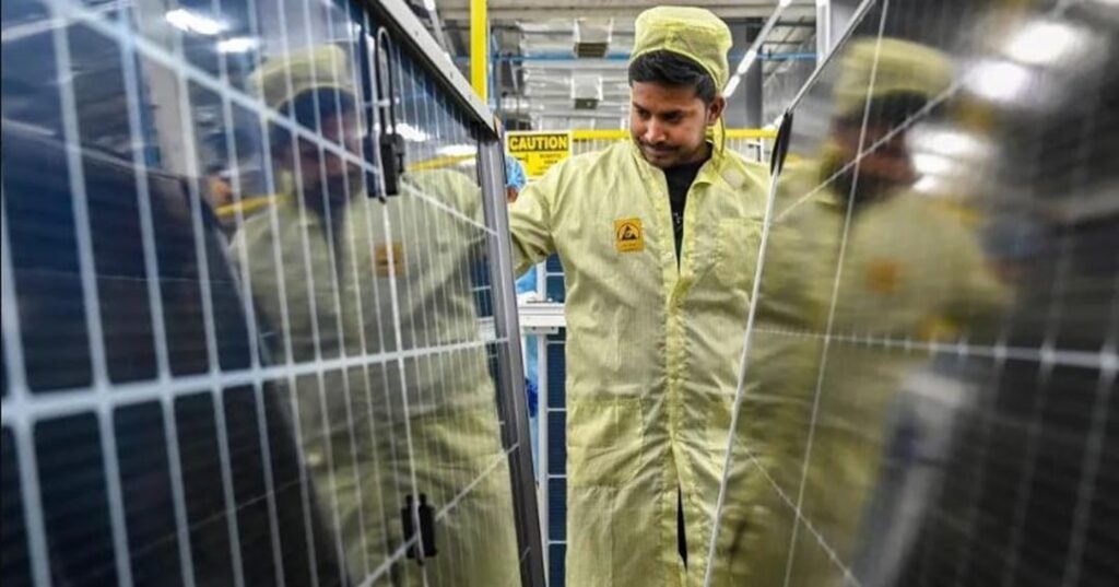 planta de energía limpia