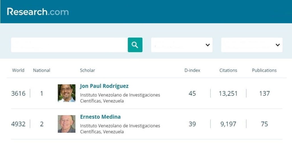 científicos venezolanos