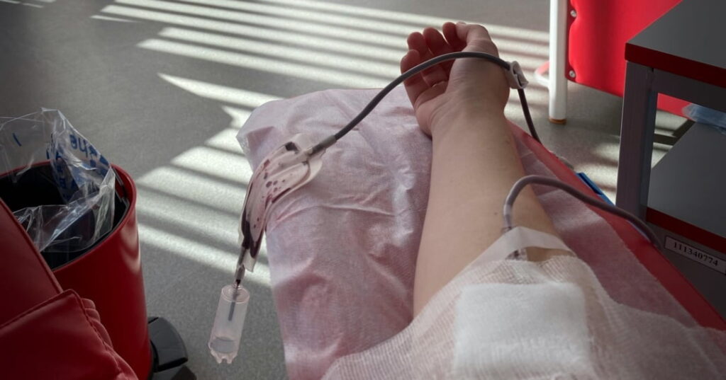 donar sangre