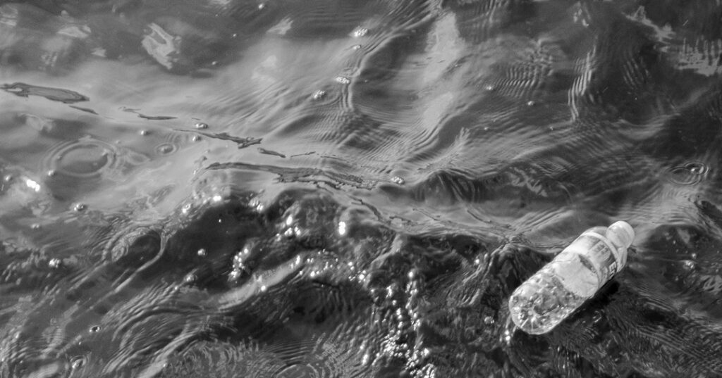 Desechos plásticos en el norte del Pacífico