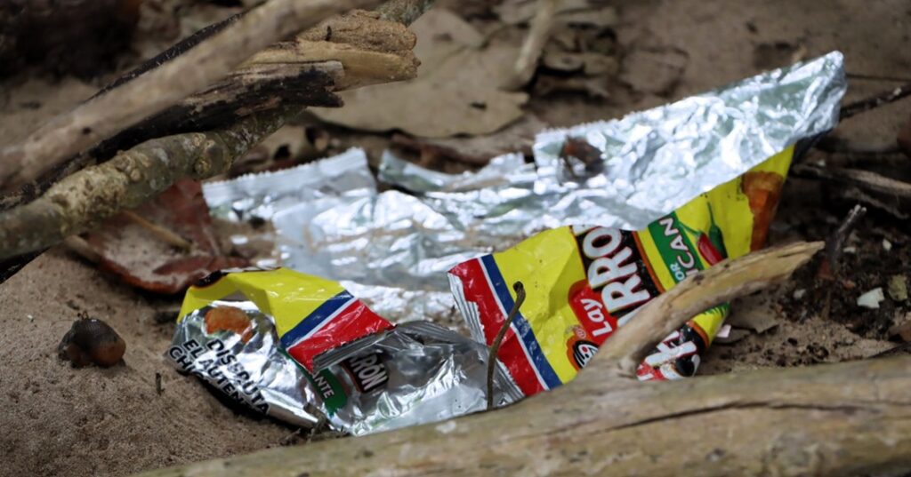 Limpieza en isla Iguana