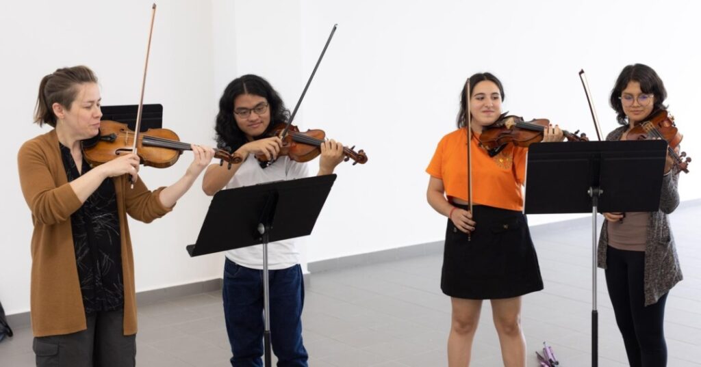 Campamento musical de FUNSINCOPA