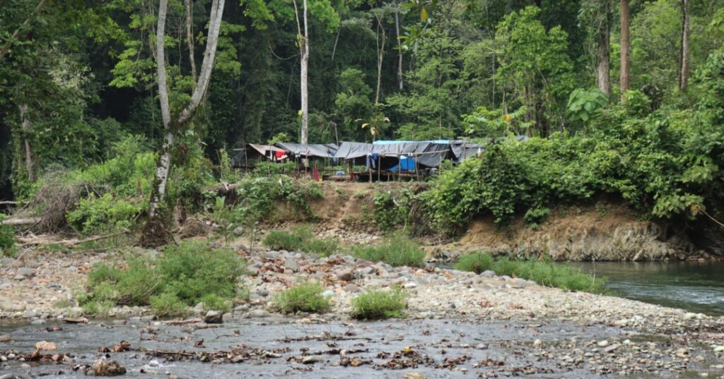 Minería ilegal en Darién
