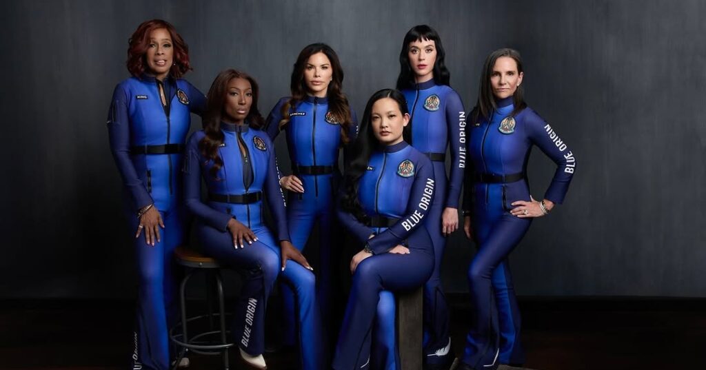 Genderwashing en Blue origin