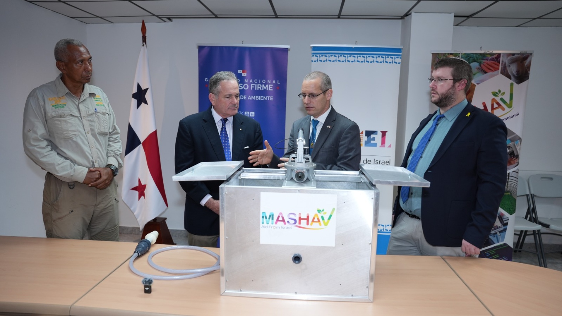 planta micro potabilizadora israelí