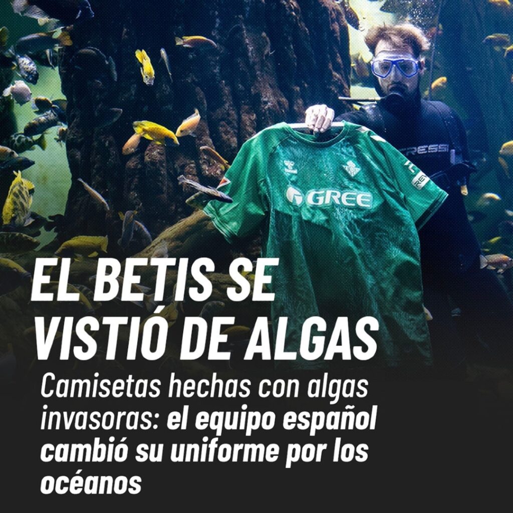 Uniformes de algas de Betis