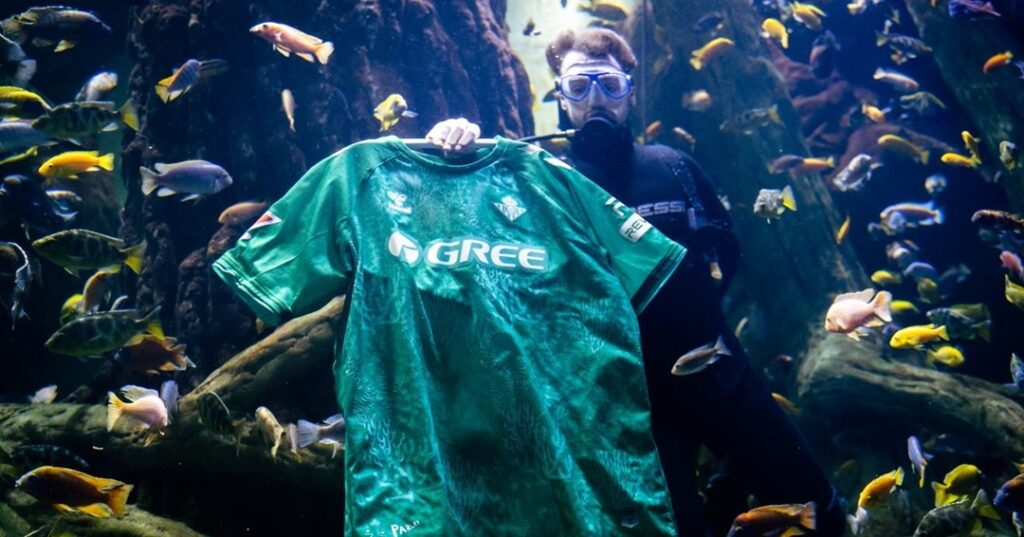 Uniformes de algas de Betis