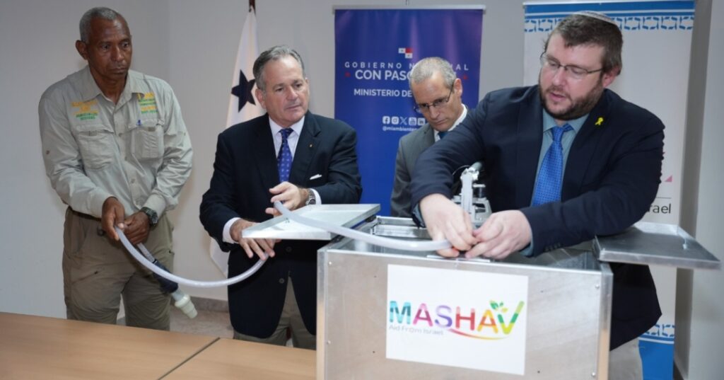 planta micro potabilizadora israelí