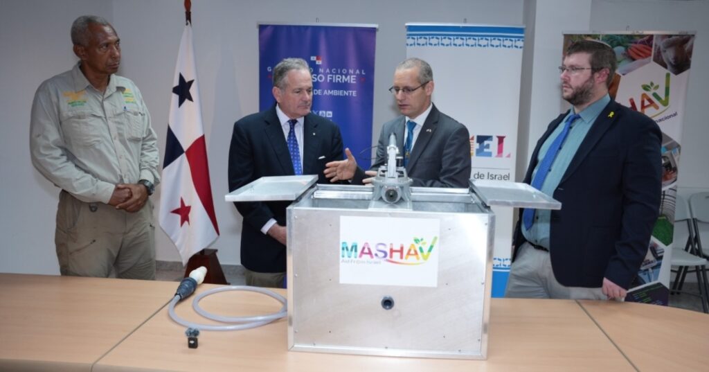 planta micro potabilizadora israelí