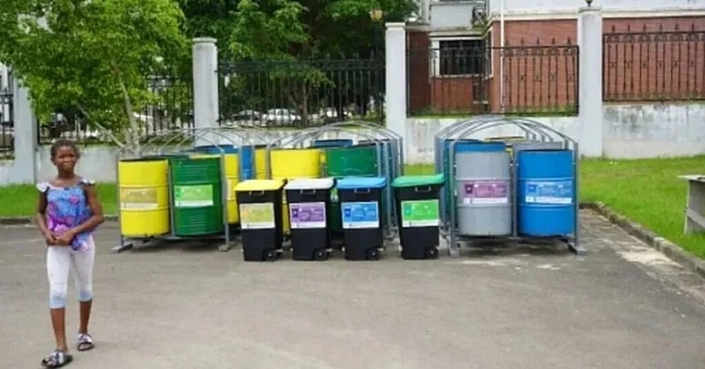 Sistema de reciclaje en Singapur