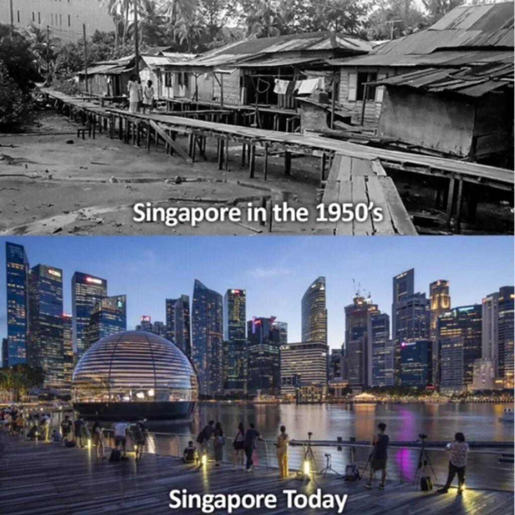 Sistema de reciclaje en Singapur