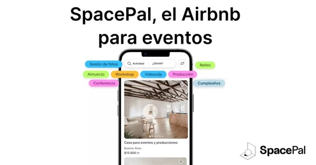 Spacepal Airbnb eventos