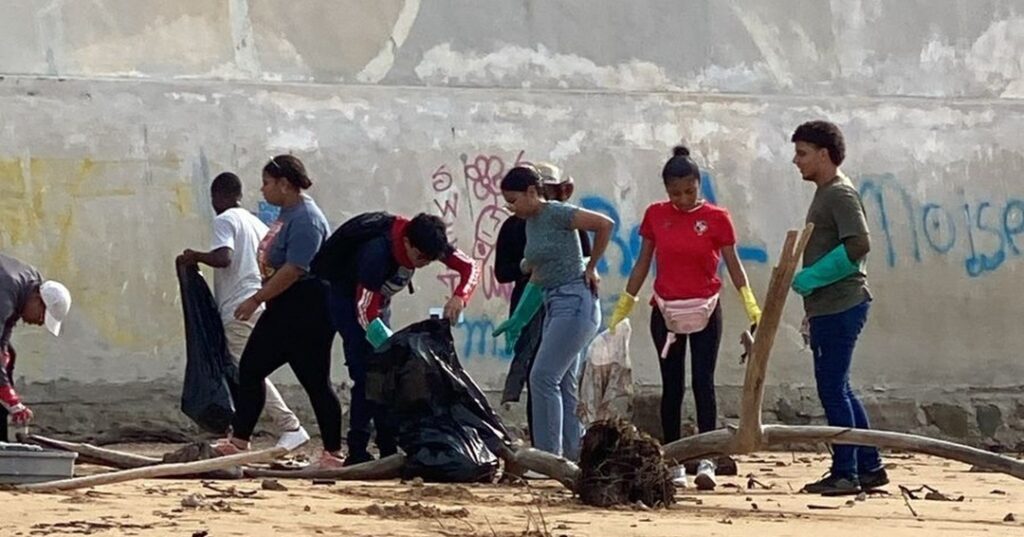 limpieza en el casco antiguo