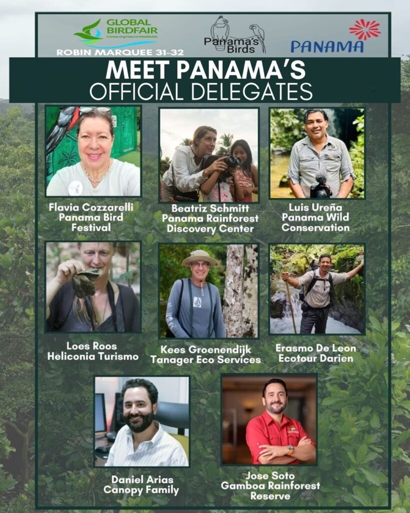 Panamá en el Global Bird Fair
