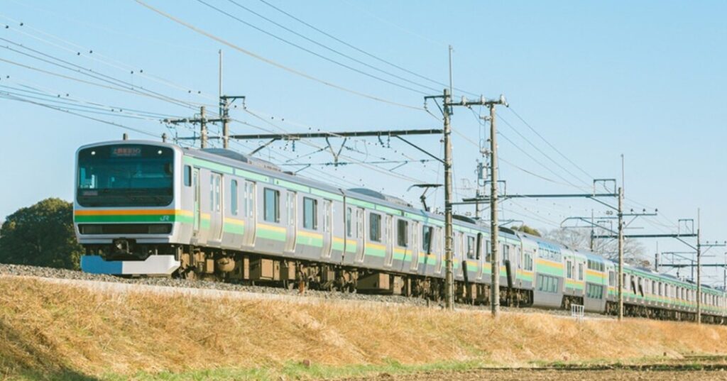 japanese barking train