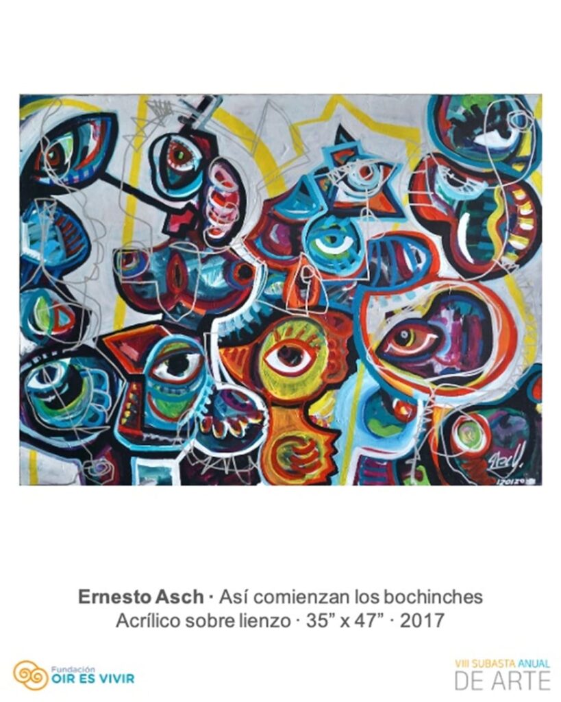 VIII Subasta Anual de Arte “Oír es Vivir”