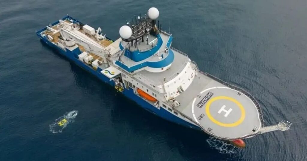 Expedición en cañón del Mar del Plata